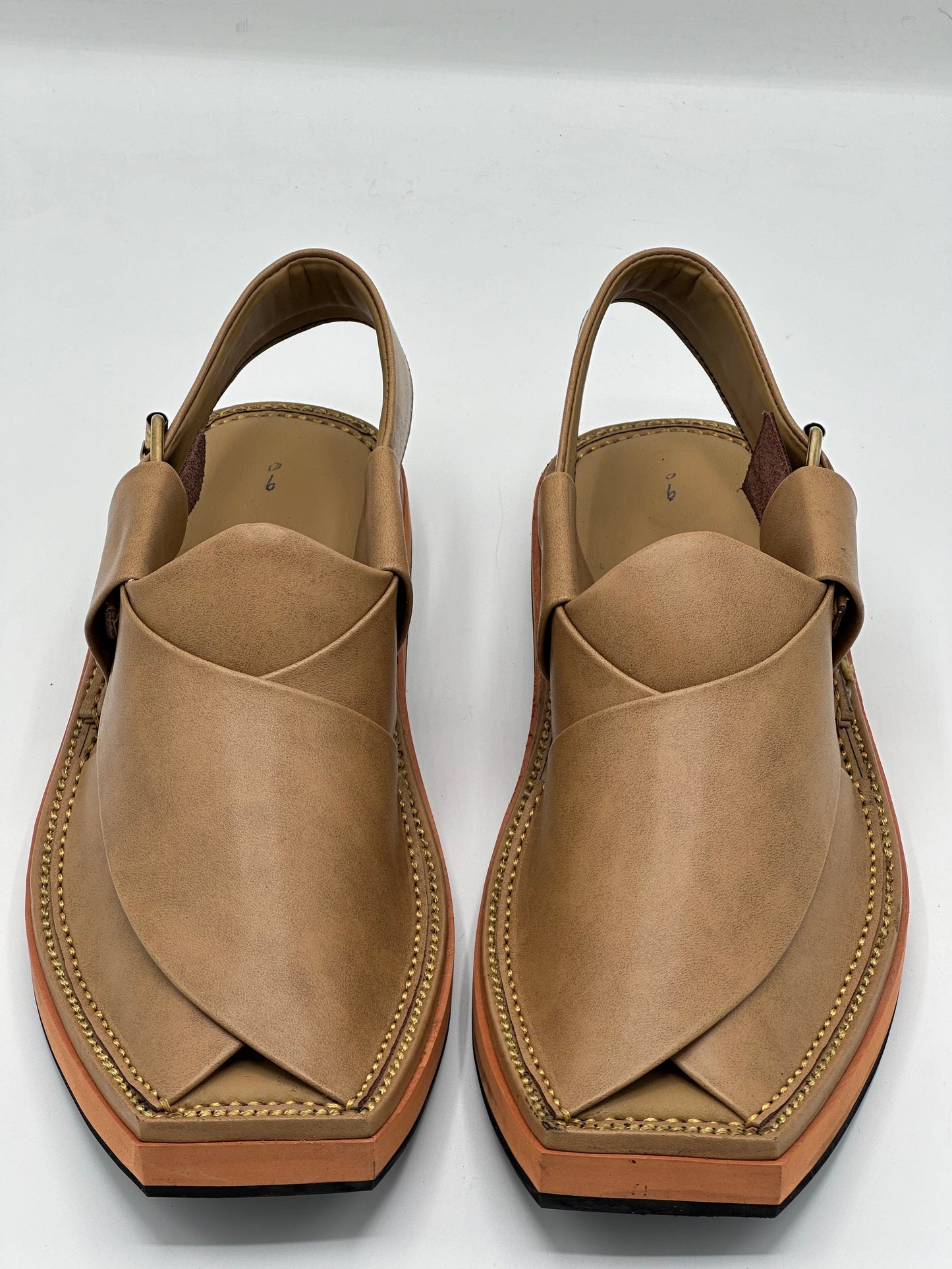 kaptan Chappal Camel