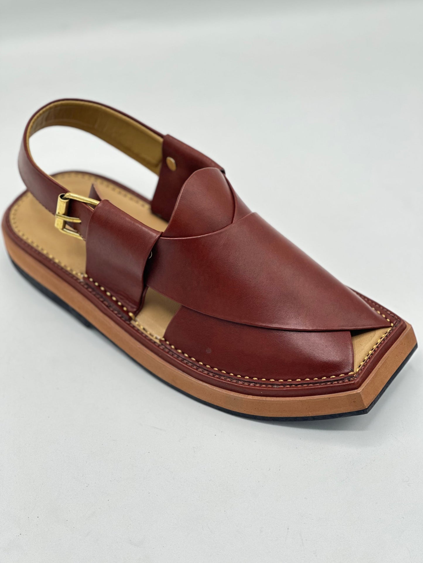 kaptan Chappal Brown