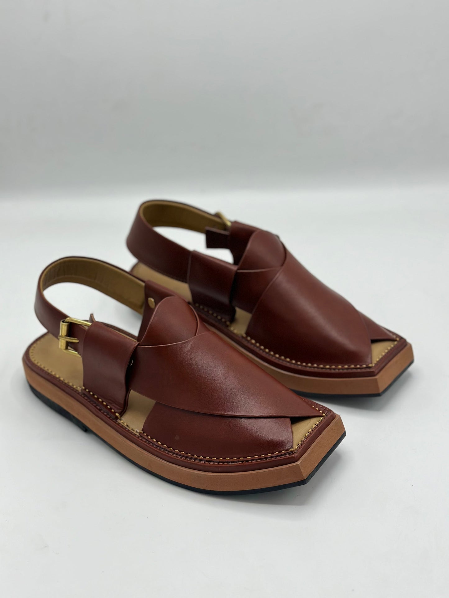 kaptan Chappal Brown